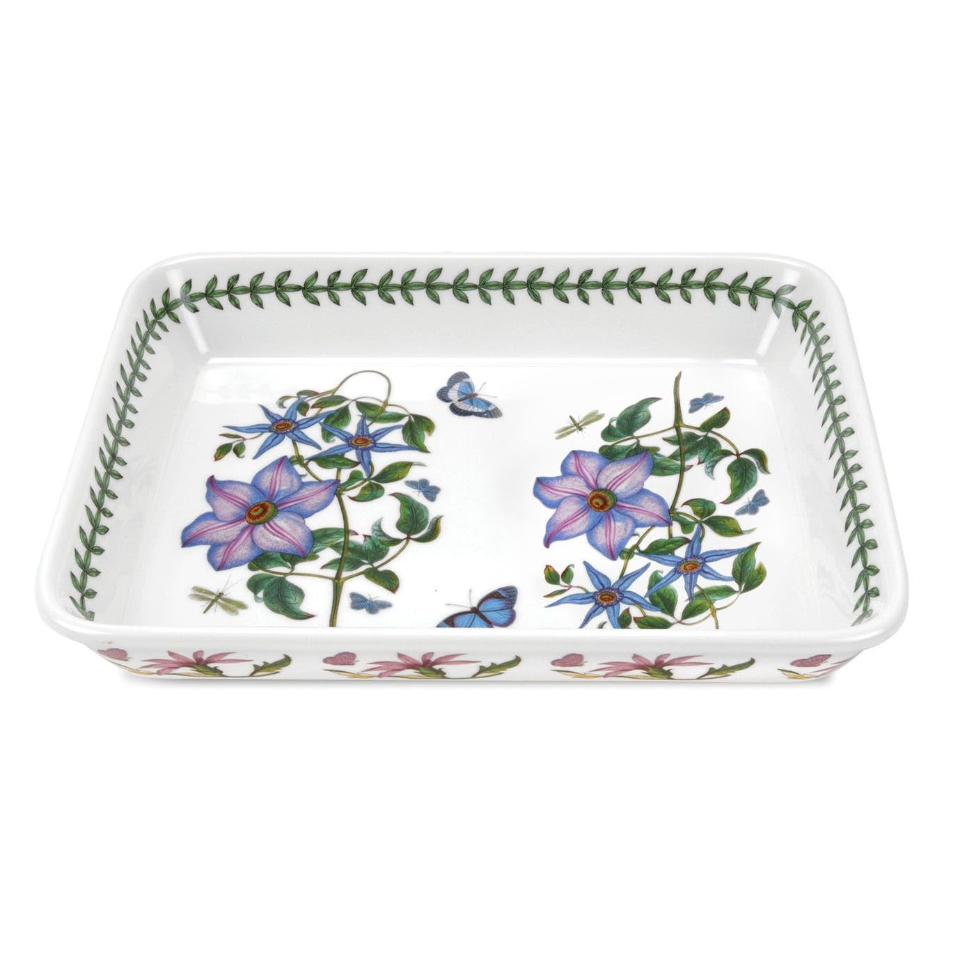 Portmeirion White Botanic Garden - Lasagne Dish - Medium