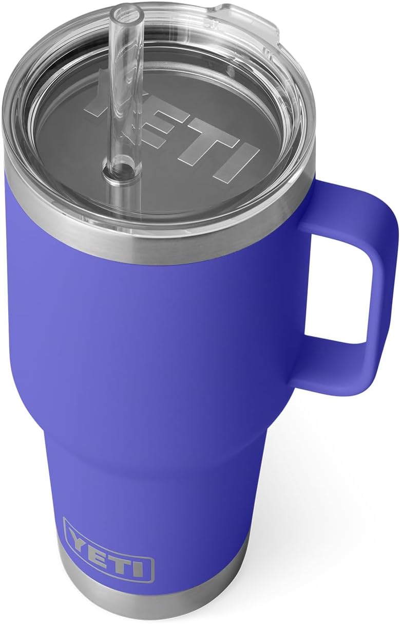 YETI Rambler 35 oz Straw Mug, Vacuum Insulated, Stainless Steel