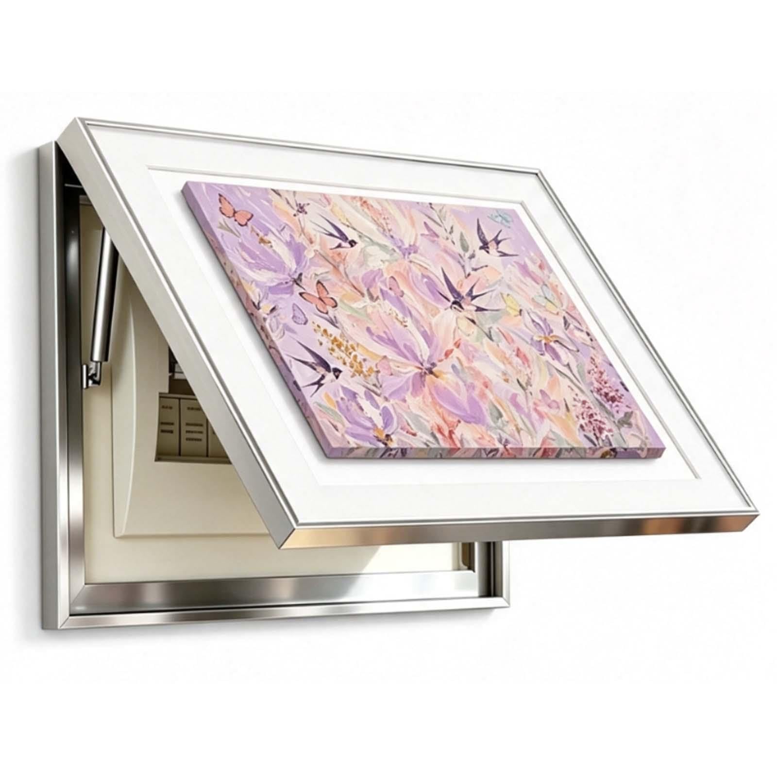 Caja Cuadro Electrico Decorativa con Varilla de Elevación Hidráulica