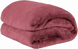Cobertor Manta Microfibra Solteiro 01 Peça (Toque Aveludado) - Blush