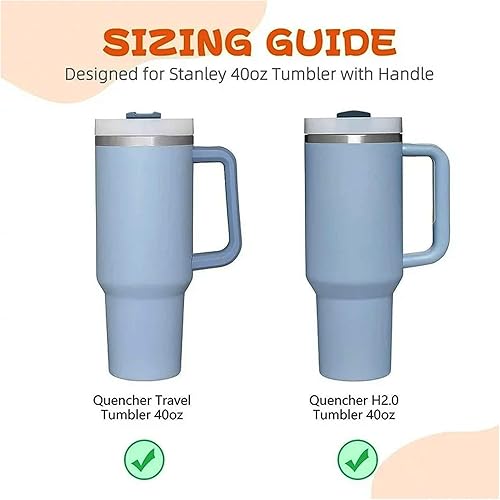 Miniatura 2 de Cuenco para aperitivos Stanley de 40 onzas, bandeja de aperitivos de grado alimenticio compatible con Stanley Cup de 40 onzas con asa, tazón