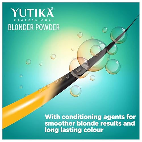 Miniatura 5 de Yutika Professional Blonder Bleach Powder Hair Lightener  Blanqueador para aclarar el cabello con brillo rubio  Levanta hasta 8 niveles - 2.11 onzas