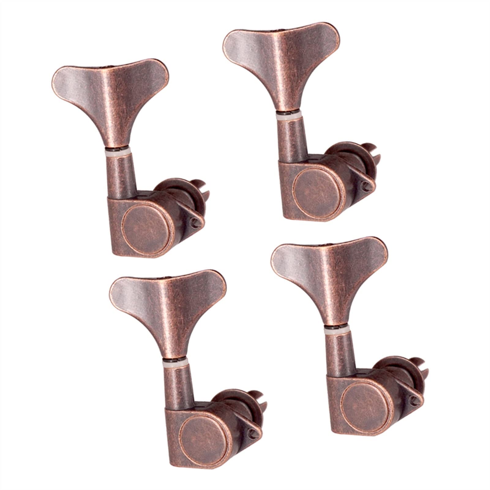 Stimmwirbel Gitarrensaiten 4 Stücke 4r Bass Tuner Maschinenköpfe Tuning Pegs (lila Bronze)