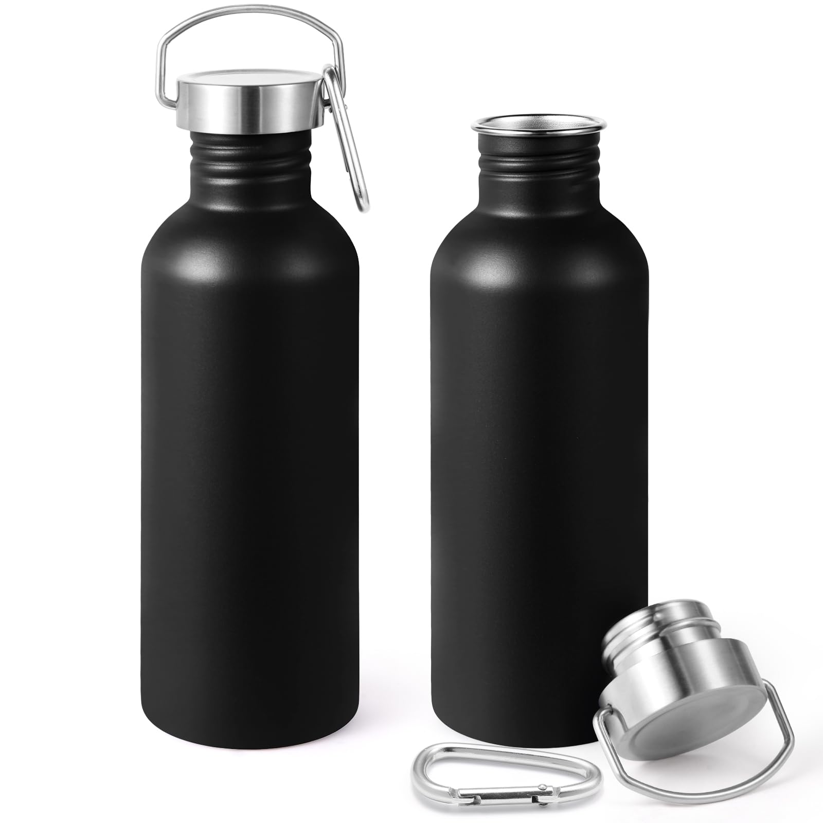 Bouteille d'eau sans fuite et ultra légère Volhoply - Pack de 2 gourdes sport