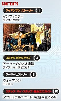 MARVEL - ディアゴスティーニ　アイアンマン58〜96号 MARVEL - ディアゴスティーニ アイアンマン58〜96号 Amazon.co