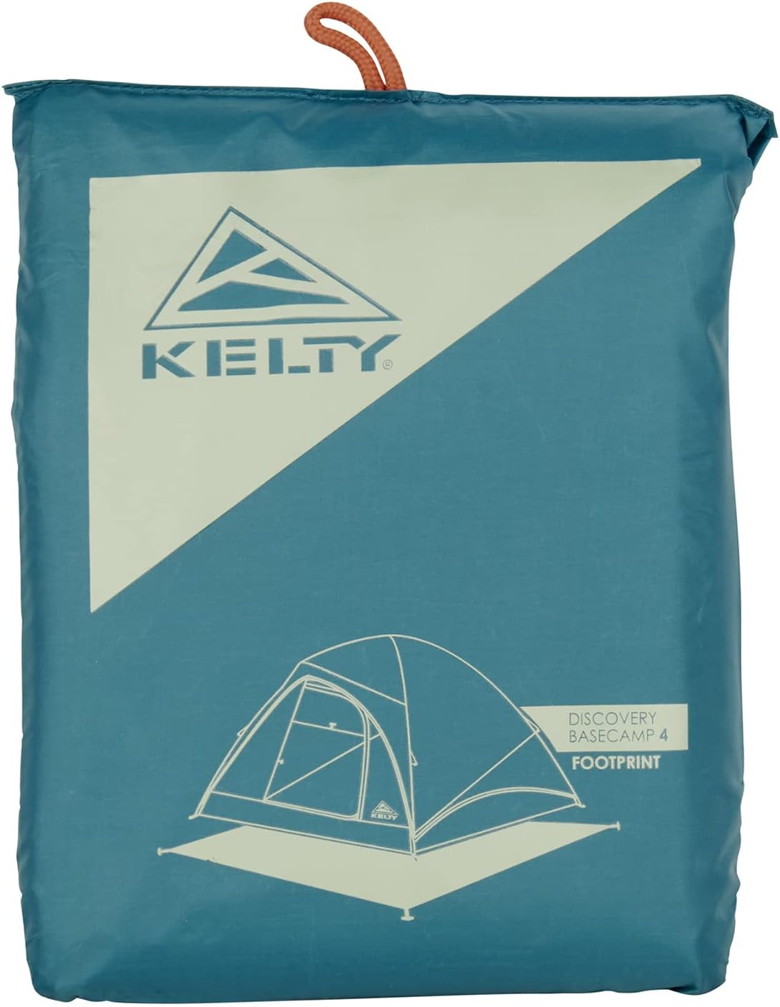 Kelty Discovery Basecamp 4 Person Tent + Tent Footprint Bundle