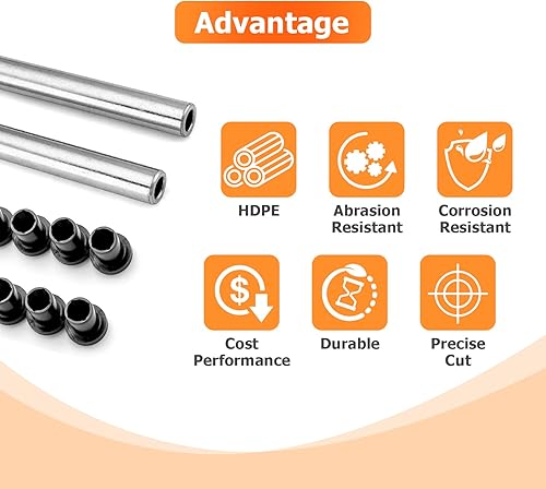 Miniatura 2 de WeiSen Kit de buje A-Arm compatible con Polaris Ranger XP 800 Crew 900 Diesel Crew 2010-2014