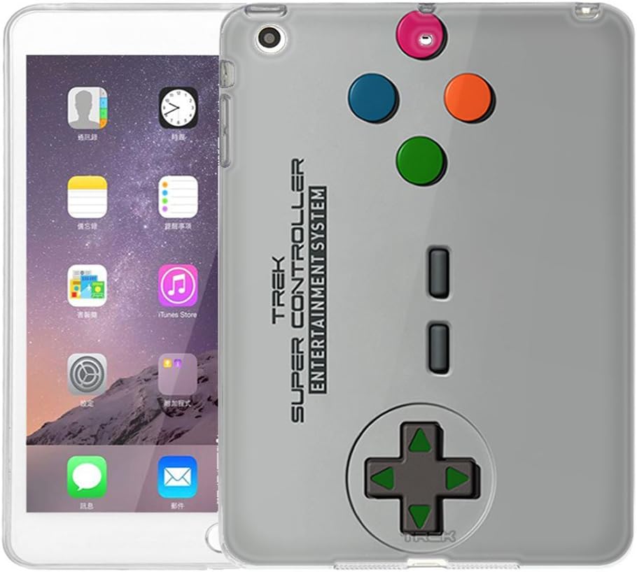 Apple iPad Mini Case, Snap On Cover by Trek Old School Retro TREK8482; Super Controller One Piece Slim Case