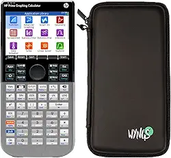 Calculadora gráfica HP Prime Scientific + capa protetora WYNGS preta