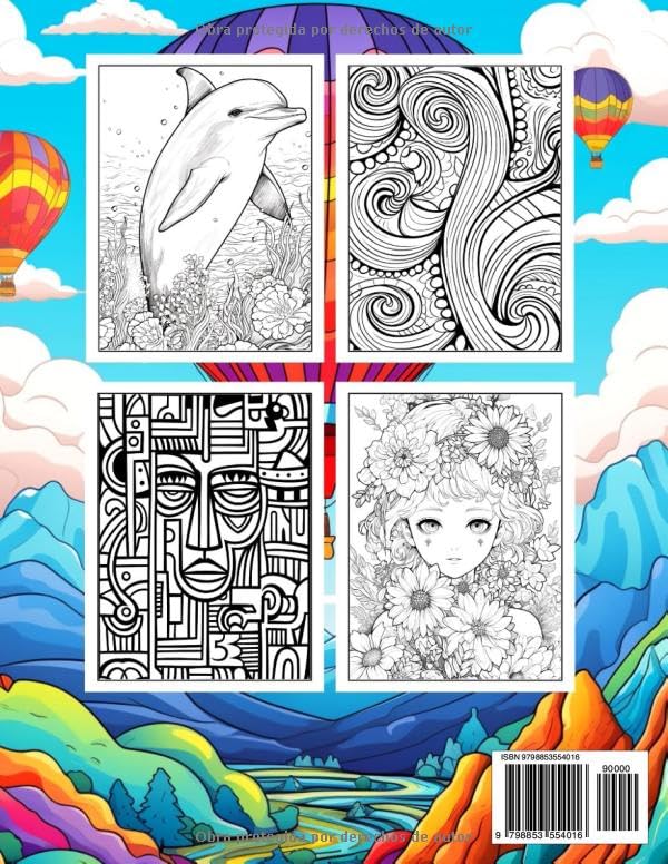 Miniatura 2 de El Mejor Libro de Colorear para Adultos Diseñado para aliviar la ansiedad y el estrés (Spanish Edition)