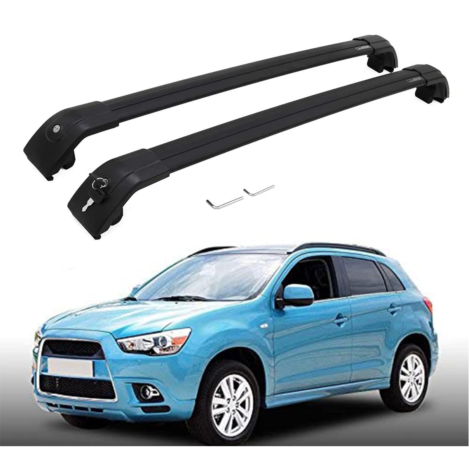 Amazon Roof Rack For 2018 Mitsubishi Outlander 2pcs Aluminium Roof