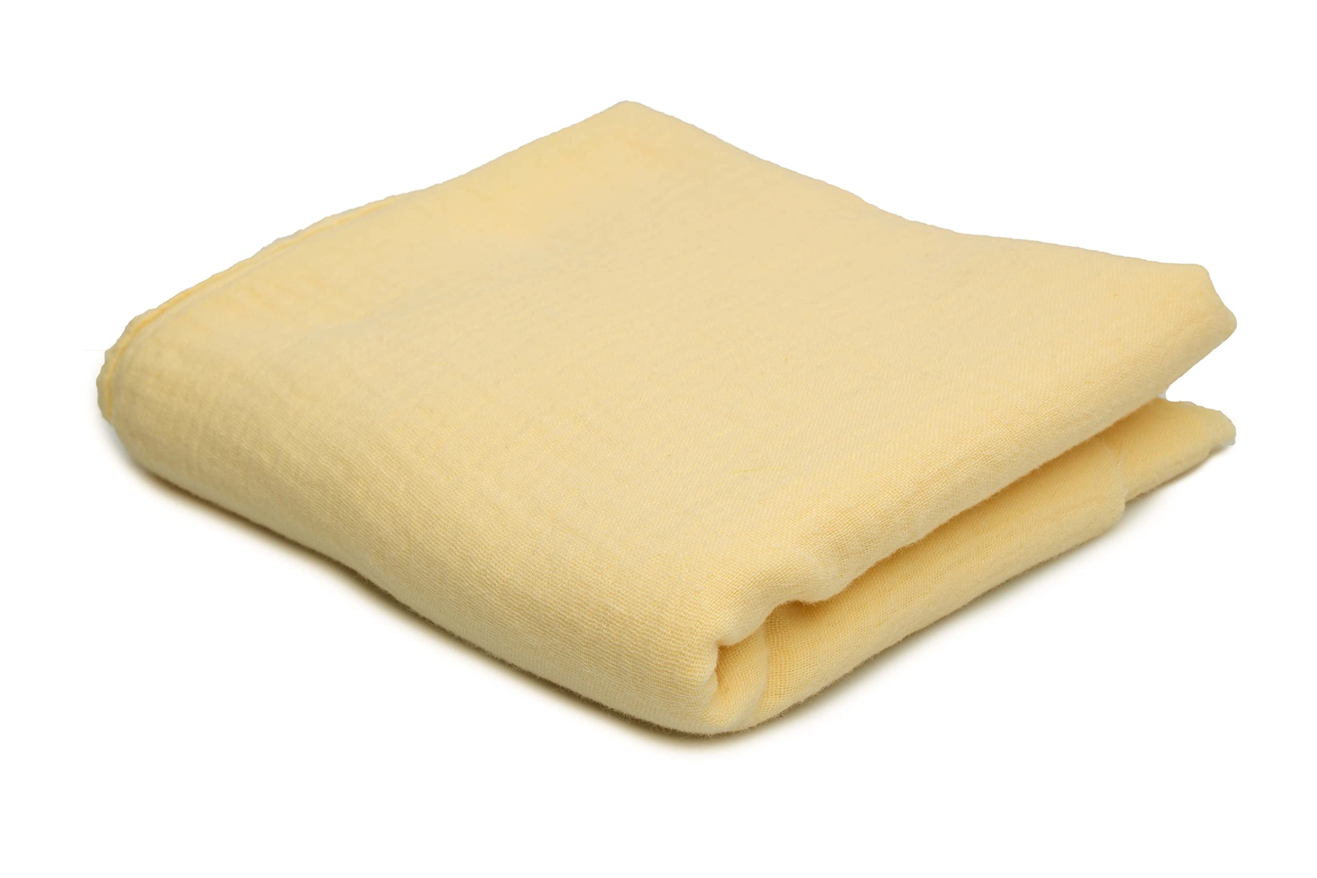 Cotton Muslin Double Gauze 50 x 130 cm (Canary Yellow) โ image 1