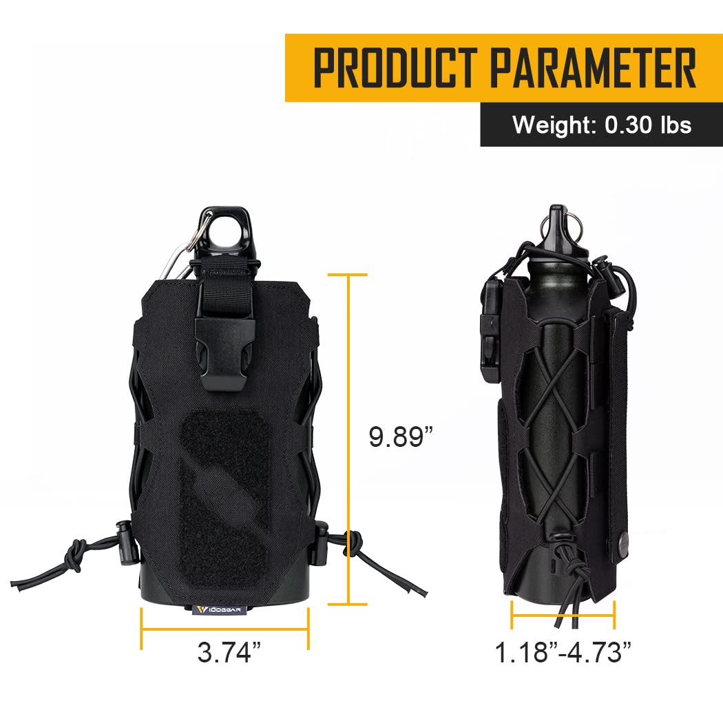 Sport,Pochette pour bouteille d'eau en plein air,équipement tactique