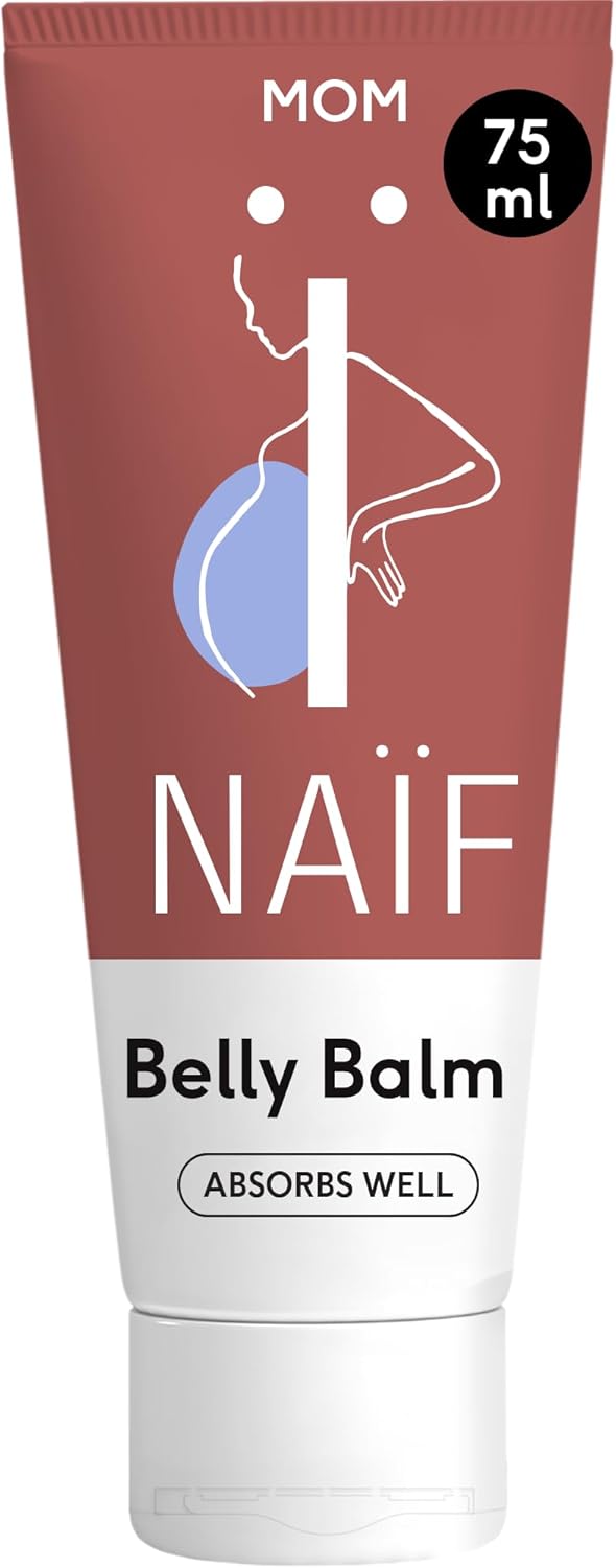 Naïf – Voedende Buikbalsem – voor Zwangerschap – Zonder microplastics of minerale olie – 75ml