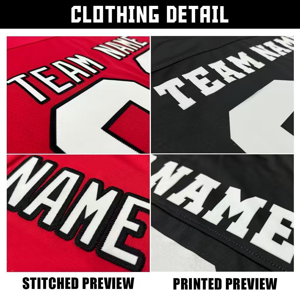 Custom Hockey Jersey Printed Stitched Personalized Name Number Logo Sports Hockey Long Sleeve for Men Women Youth - Image 5