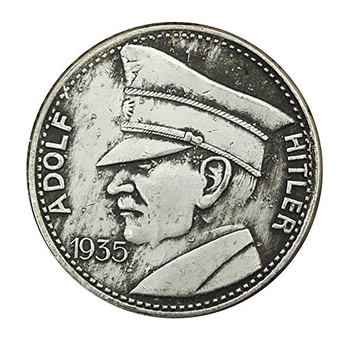 Preisvergleich Produktbild Eqerlian Silber Dollar Silbermünze Sammlung Weiß Kupfer Silbermünze Deutschland 1935 Münze