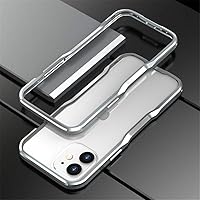 Vista 21 de HENGHUI Parachoques de aluminio compatibles con iPhone 12 Mini de 5.4 PULGADAS, estuche con marco metálico, parachoques delgado de diseño genial