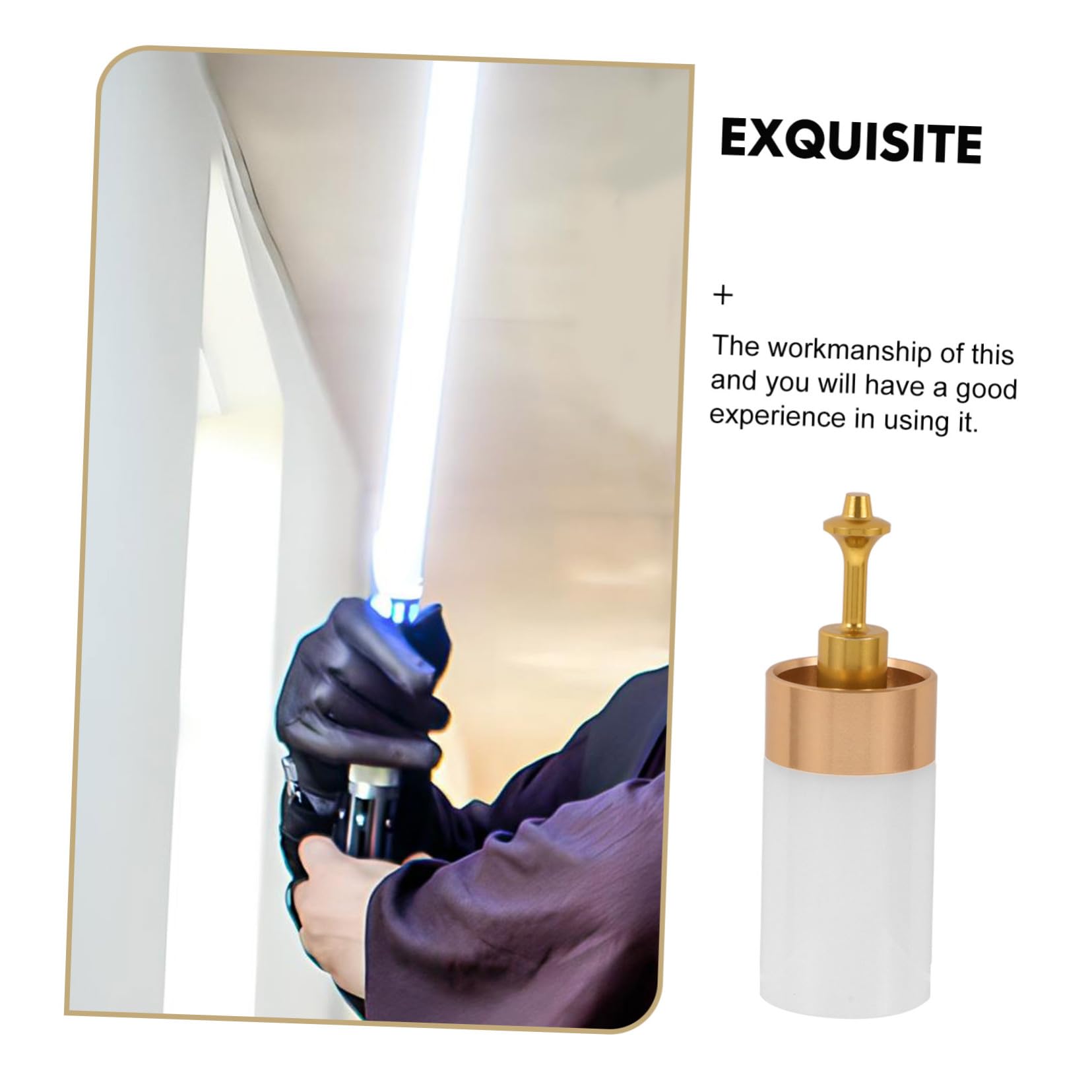 Bouchons De Poignée D'épée Laser Métal Pièces De Rechange Compatibles 7/8 Pouces Accessoires DIY