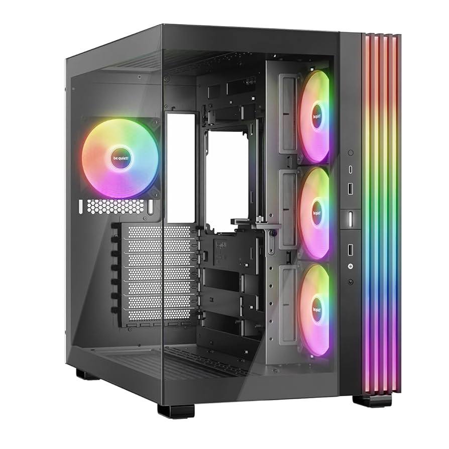 600LX☆ be quiet! Light Base 600 LX Black PC Case, Stunning