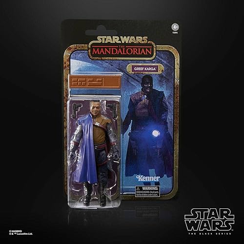 Miniatura 2 de Star Wars The Black Series Credit Collection Greef Karga Toy - Figura coleccionable de The Mandalorian, escala de 5.9 in, juguetes para niños de 4