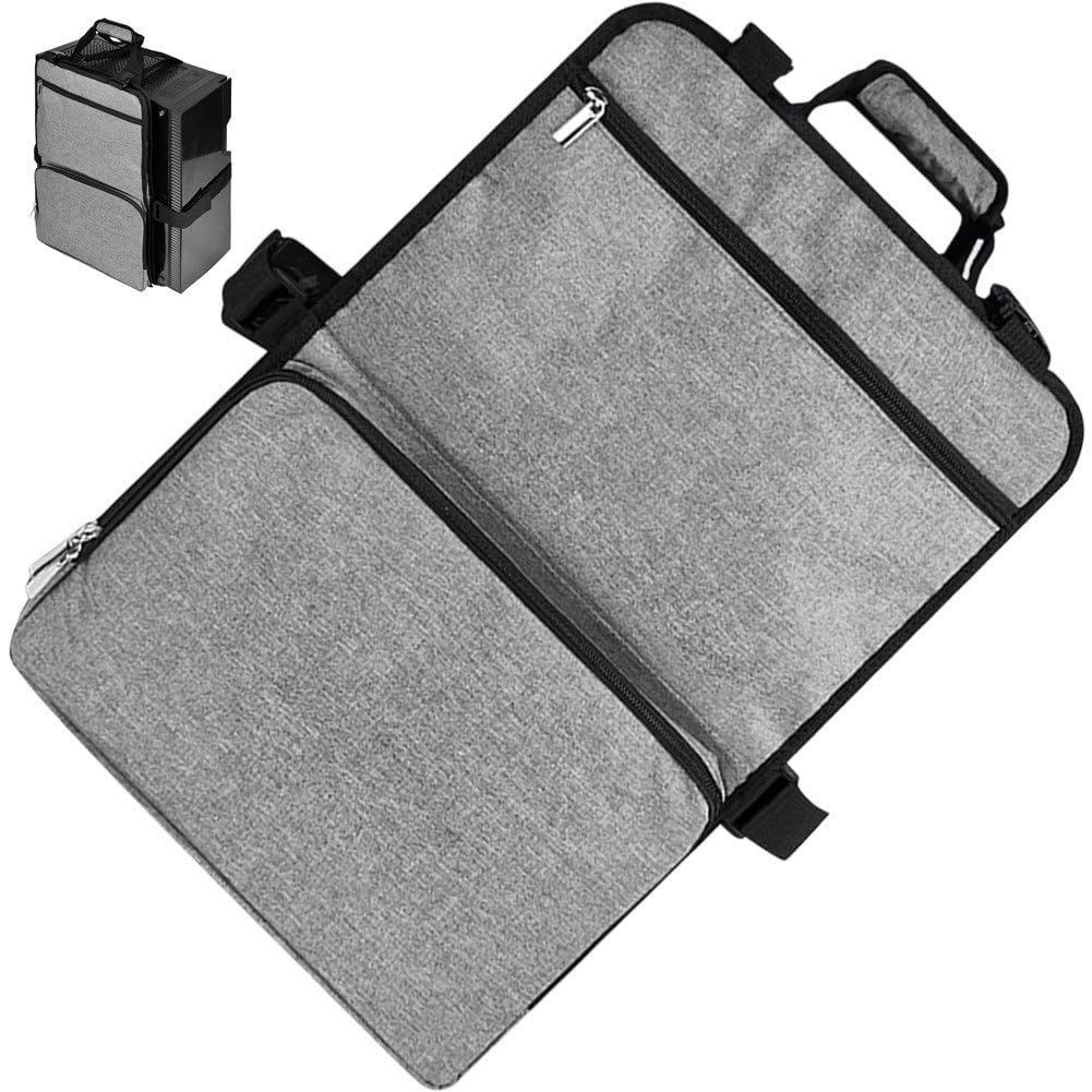 Bolsa de transporte para ordenador de escritorio con bolsillos para accesorios