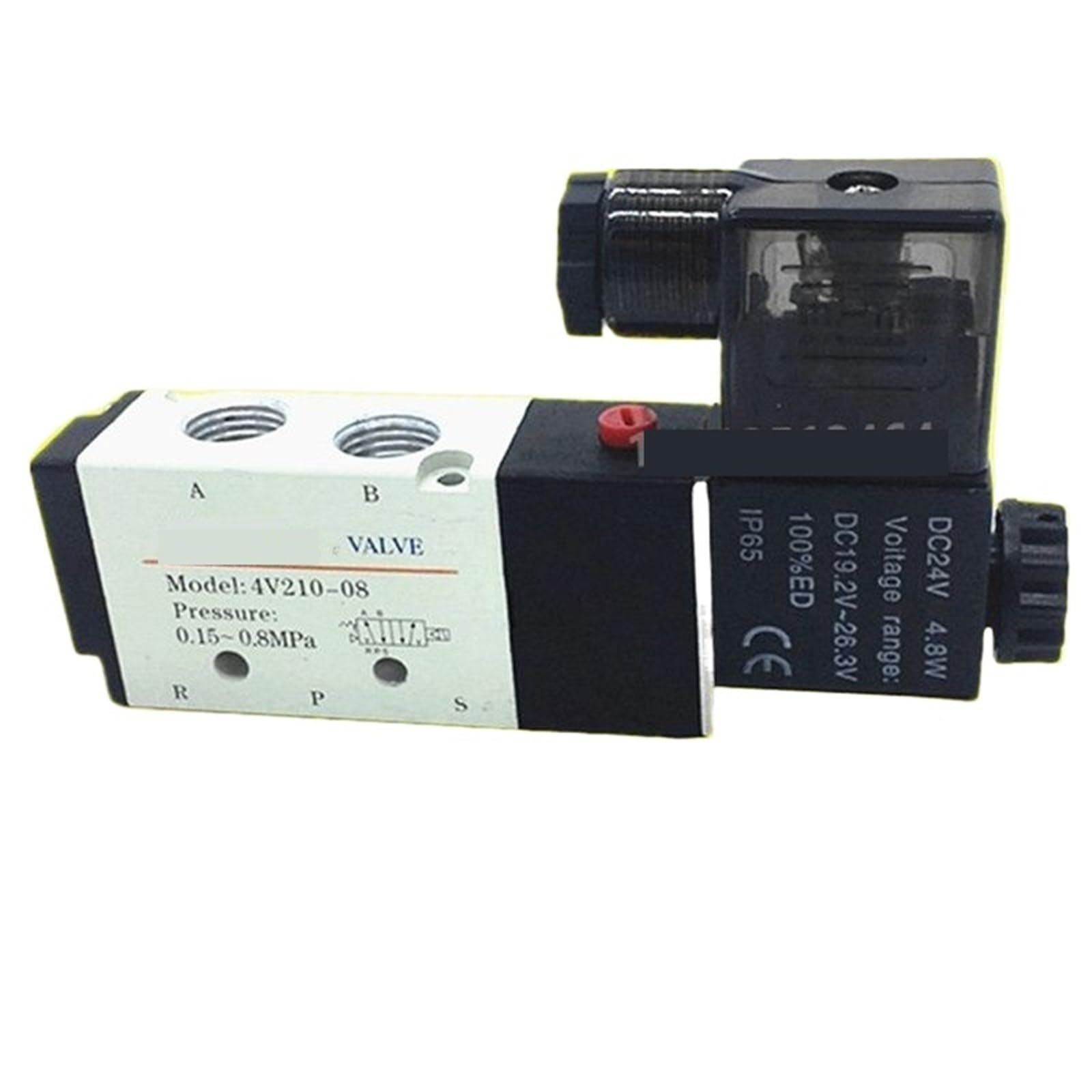 Électrovanne pneumatique série 4V finition supérieure pour automatisme de précision