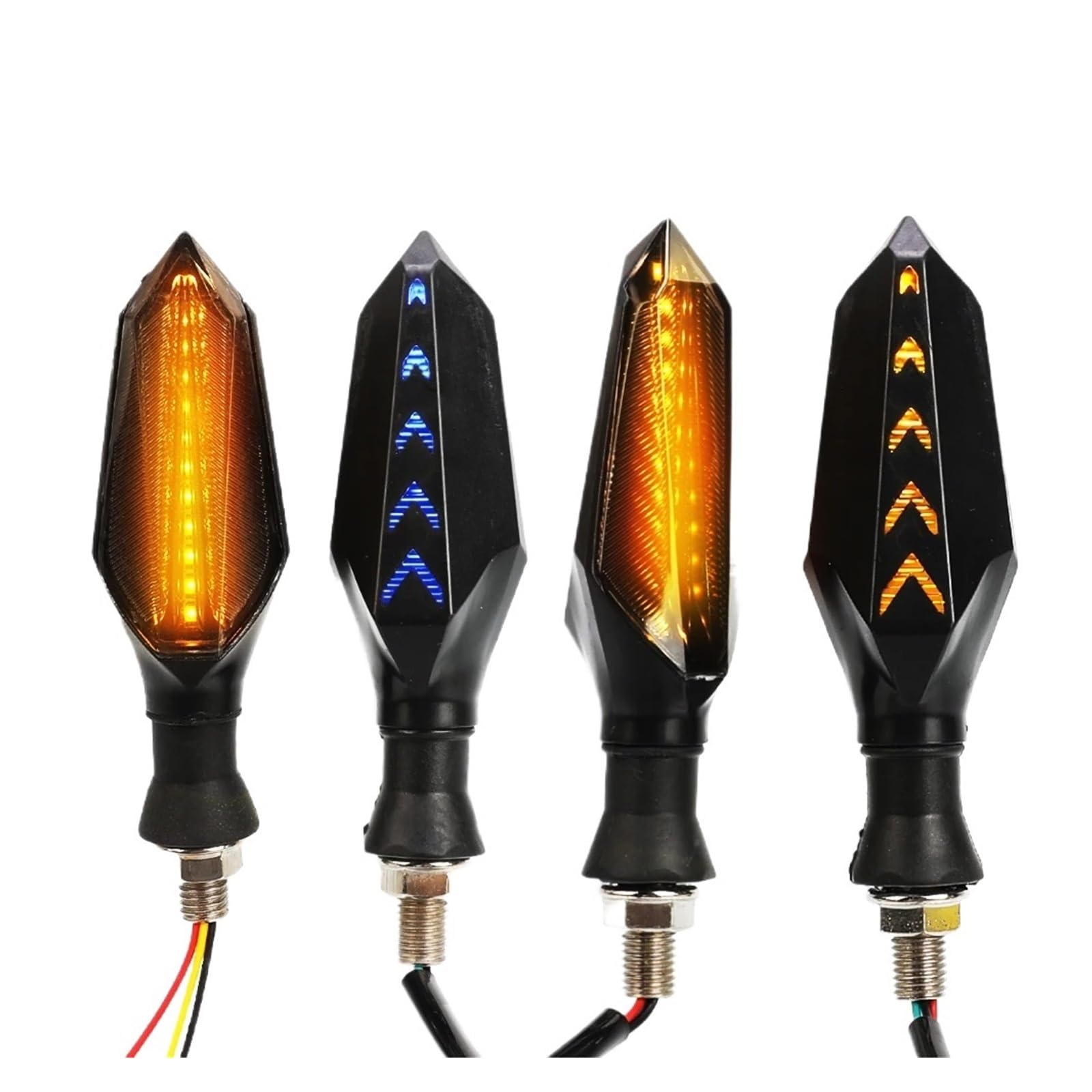 Indicatore di direzione a 12 LED per motocicletta Indicatoris Motos