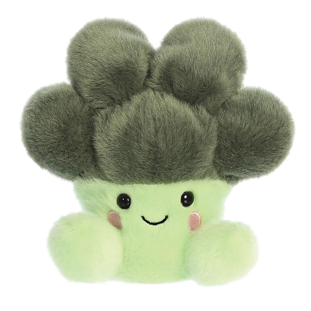 AURORA, 33790, Palm Pals Luigi Broccoli, 5In, Soft Toy, Green