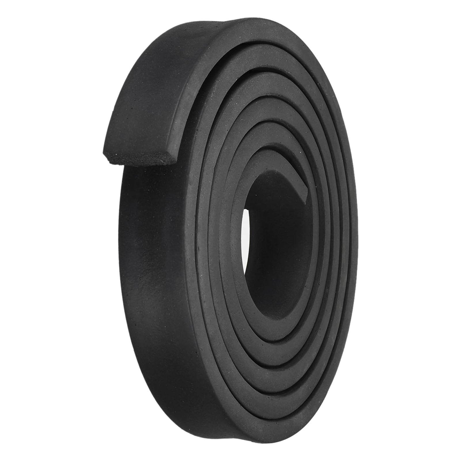 METALLIXITY EPDM Solid Rubber Strips (78.74" L x 1.18" W x 0.39" T) 1Pcs, Rubber Neoprene Seal Strips