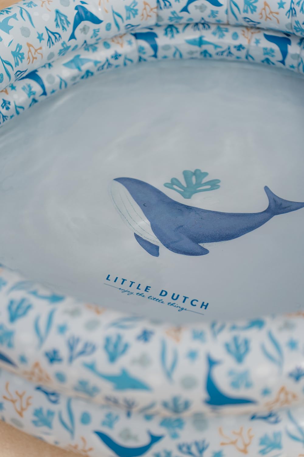 Little Dutch basen dmuchany Ocean Dreams niebieski 80 cm