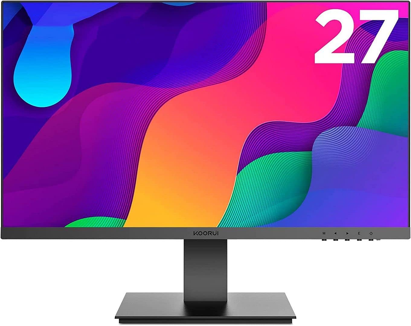 Dell OptiPlex 5070 Desktop Computers with 27 inch Full HD Monitor Set Windows 11, 9th Gen Intel Hexa Core i5-9500, 8GB DDR4 Ram 256GB SSD, Wireless Built-in WiFi 6e AX210, Bluetooth 5.2 (Renewed)