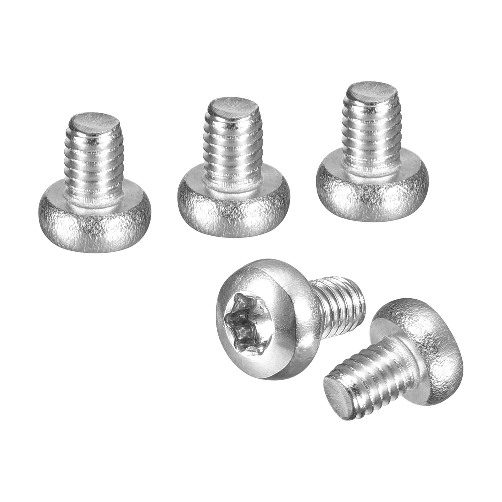 DTGN M3x4mm Pan Head Torx Security Screw, 200Pack, Good for Machinery