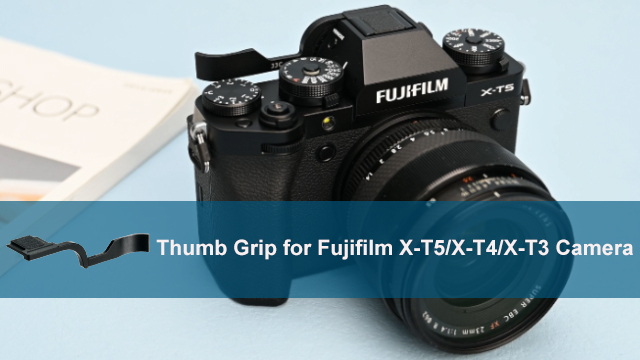 Amazon.com : JJC Metal Thumb Up Grip for Fujifilm Fuji X-T5 XT5 X