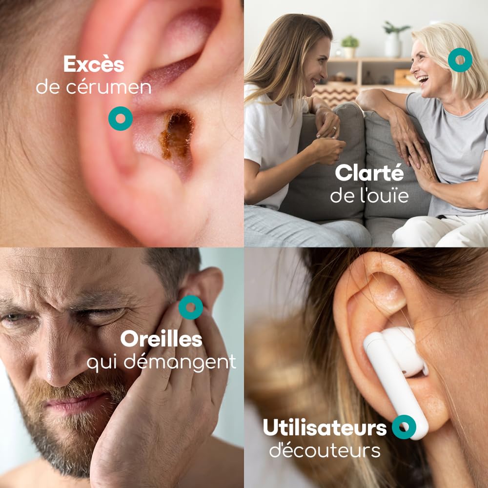 Medi Grade Gouttes Oreilles Huile d'Olive 100% Pure Qualité Médicale Flacon Compte Gouttes10 mL - Fluidifie Élimine Cerumen Oreille - Gouttes Auriculaires Efficaces - Soulagement Rapide