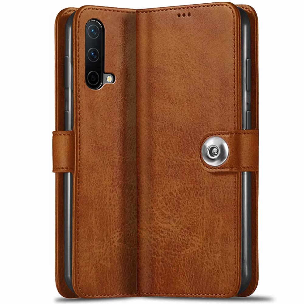 OnePlus Nord CE 5G Flip Cover - Leather Style -10