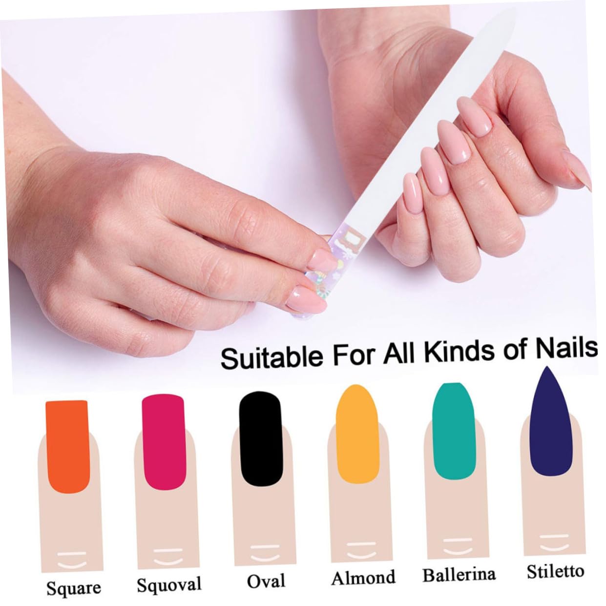 FRCOLOR 30 Piezas Lima De Uñas De Navidad Lima Navideña Para El Cuidado De Las Uñas De Manicura Linda De Bloque De Lijado De s De De Doble Cara De y