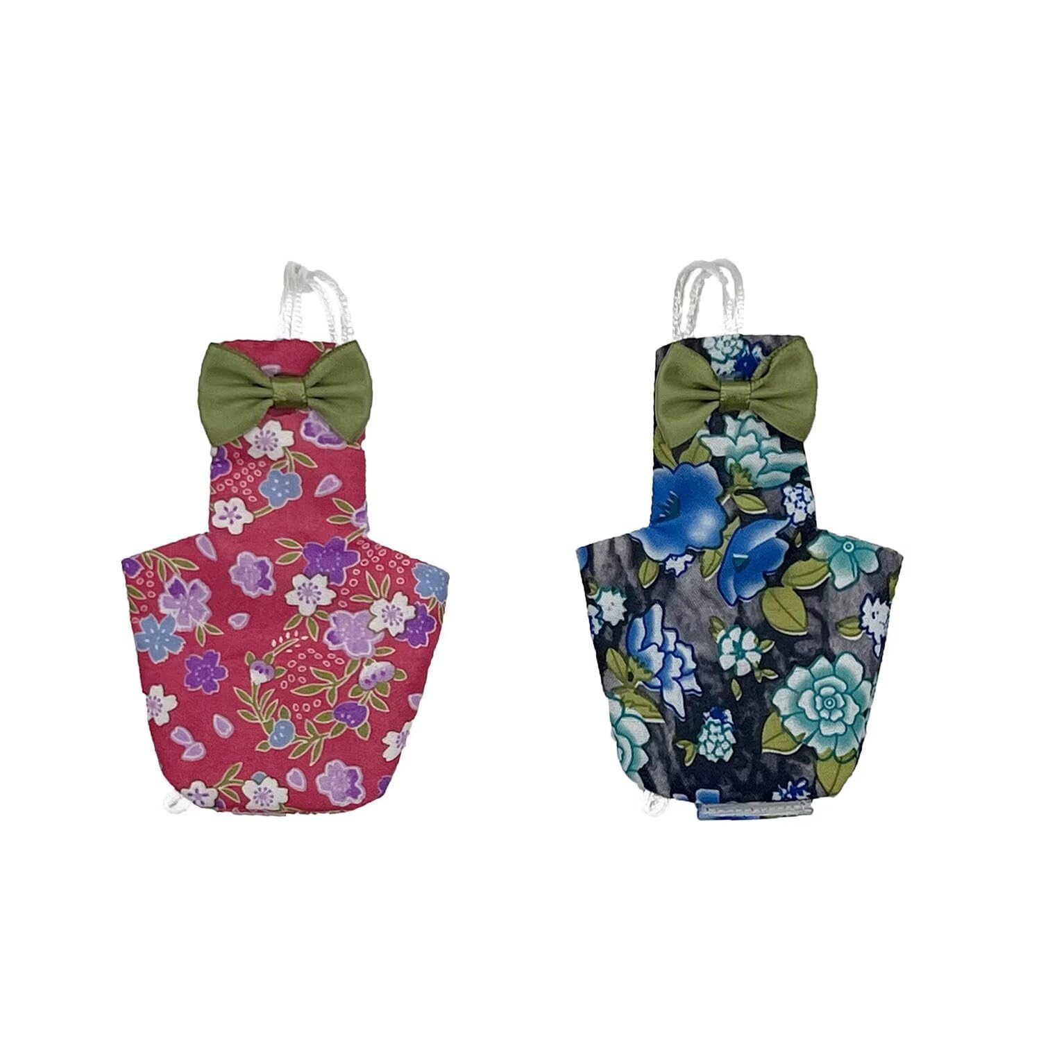 2 PCS Star Diapers for Parrots Red&Balck Fashionable Avian Accessories Parrot Clothes for Birds