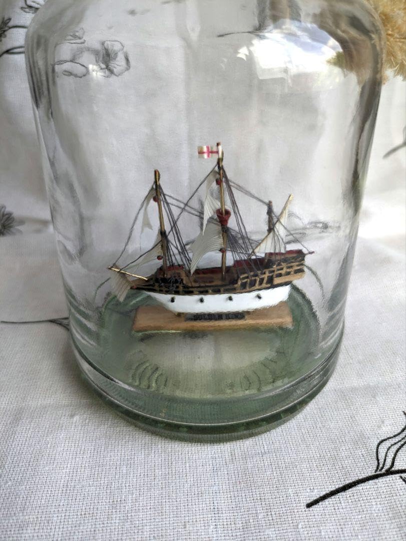 Amazon.co.jp: ボトルシップ インテリア ビンテージ風 船 : おもちゃ