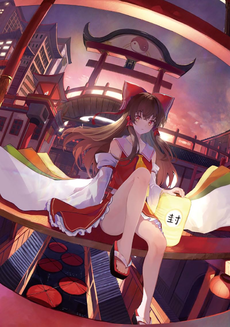 東方project 霊夢 美少女 クリアファイル VZ8 東方project 霊夢 美少女