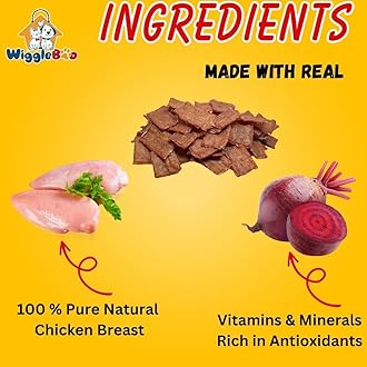 Chicken & Beetroot Suger Glider Treat | Helps Immune System & Digestion | Crunchy Healthy Snacks | 75g