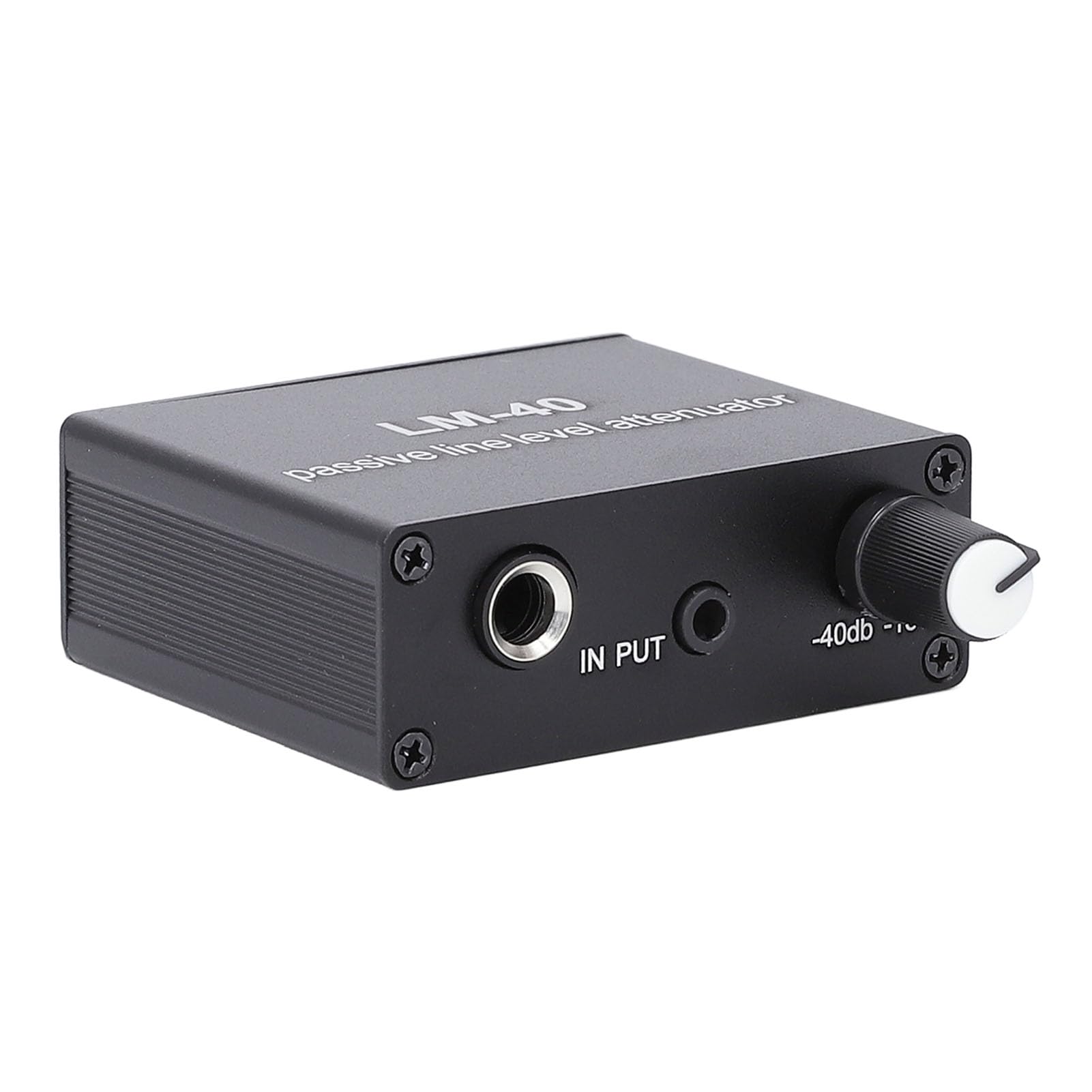Srliya Atténuateur Passif Sonore - Atténuateur de Contrôle du Volume Sonore Réglable de 40 DB à 15 DB avec Câble de Sortie de 3,5 Mm