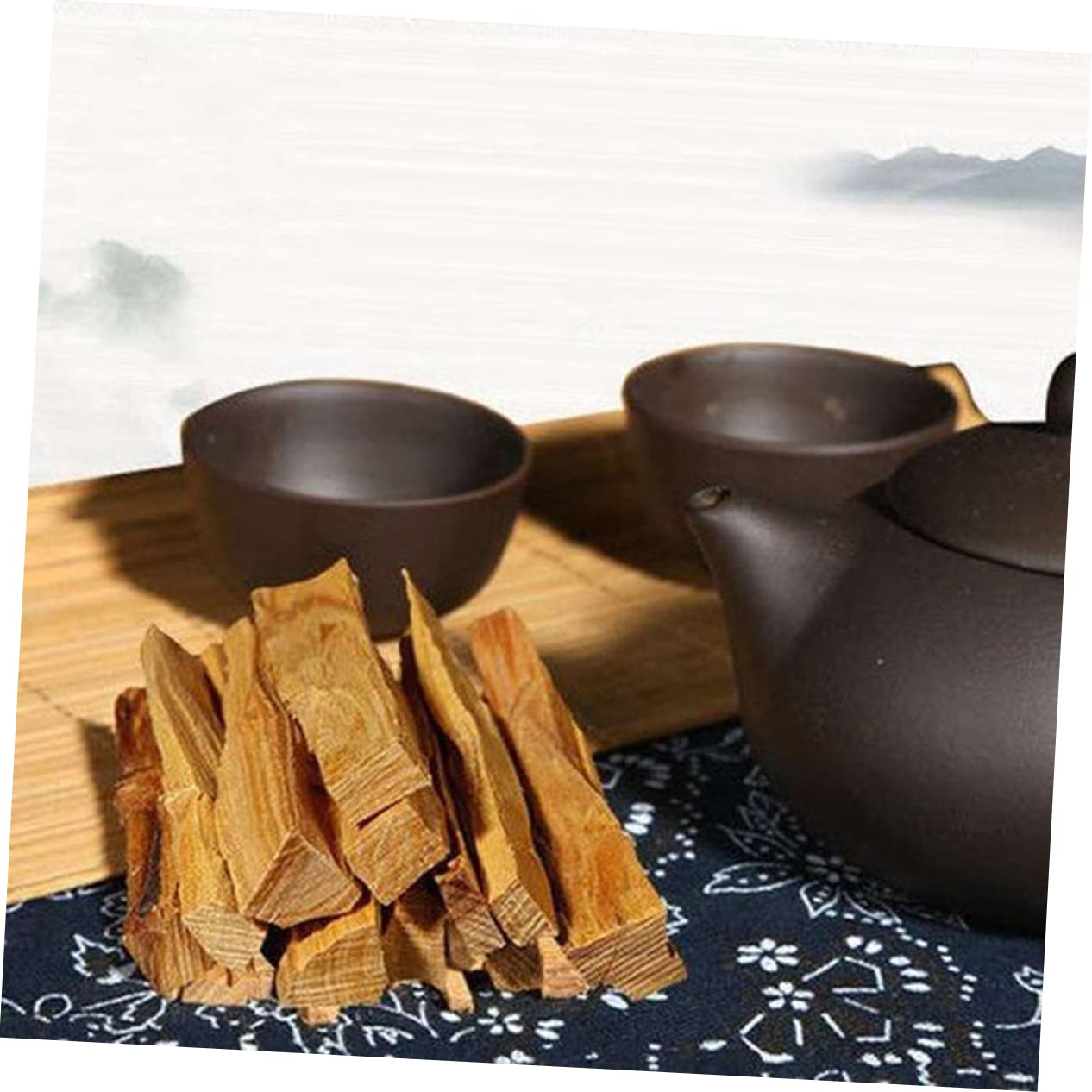 Bastoncini di Incenso in Legno di Sandalo 500g 7, 5cm Marrone | Meditazione, Rituali e Ufficio, Profumazione in Sandalo, per Amici e Famiglie