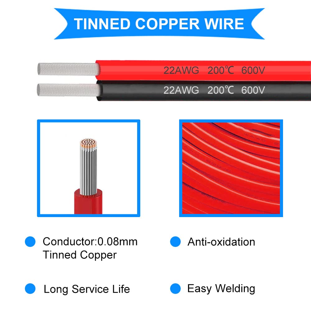 Bobina Di Filo Intrecciato Da 5 Rotoli Da 18 AWG - Cavo