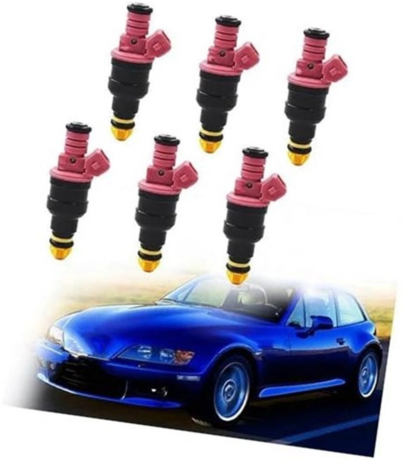 Buse d'injecteur d'essence de Carburant 6 pièces 0280150440, for BMW, for 328i, for Z3, for M3, for 528i 2,8 L 3,2 L L6 1996-2000 injecteur de Carburant