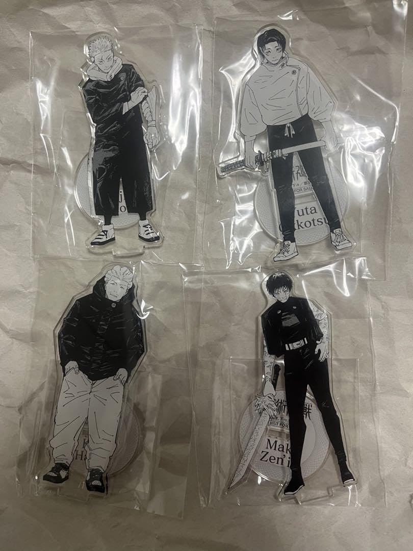 呪術廻戦モノクロアクスタセットゼブラック