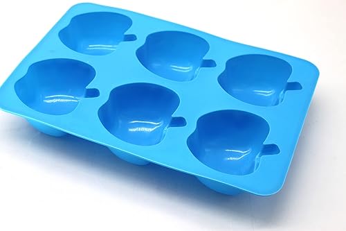 Miniatura 7 de X-Haibei Jabón de manzana, pastel de chocolate, loción de gelatina, molde de silicona para hornear, regalo de agradecimiento para maestros, 4 onzas