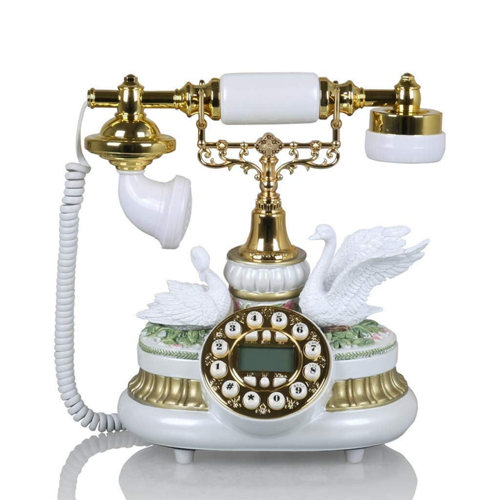 Telefono Antico, Telefono Vintage Digitale Fisso. Suoneria Classica Europea retrò per Telefono Fisso Regolabile con entrata