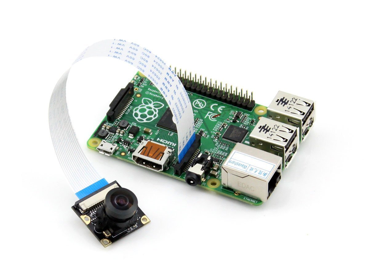 waveshare RPi Camera (G), Fisheye Lens