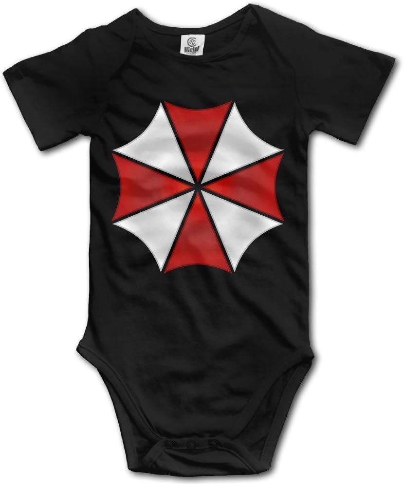 Kids Snapsuit Render Resident Evil Umbrella Corporation Baby Infant Toddler Onesies Black Apparel