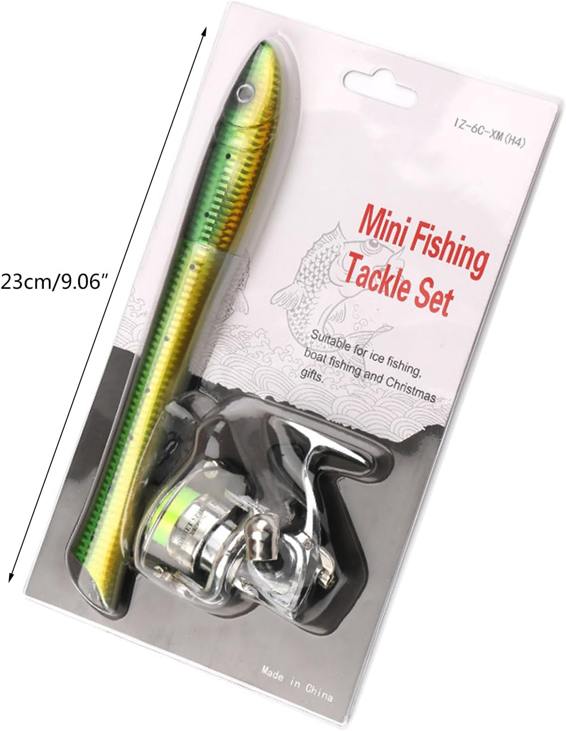 Fish Shaped Telescopic Spinnings Rod Portables Winter Ice Fishings Poles Lightweight Sea Boats Tackle Portables Pen Fishings